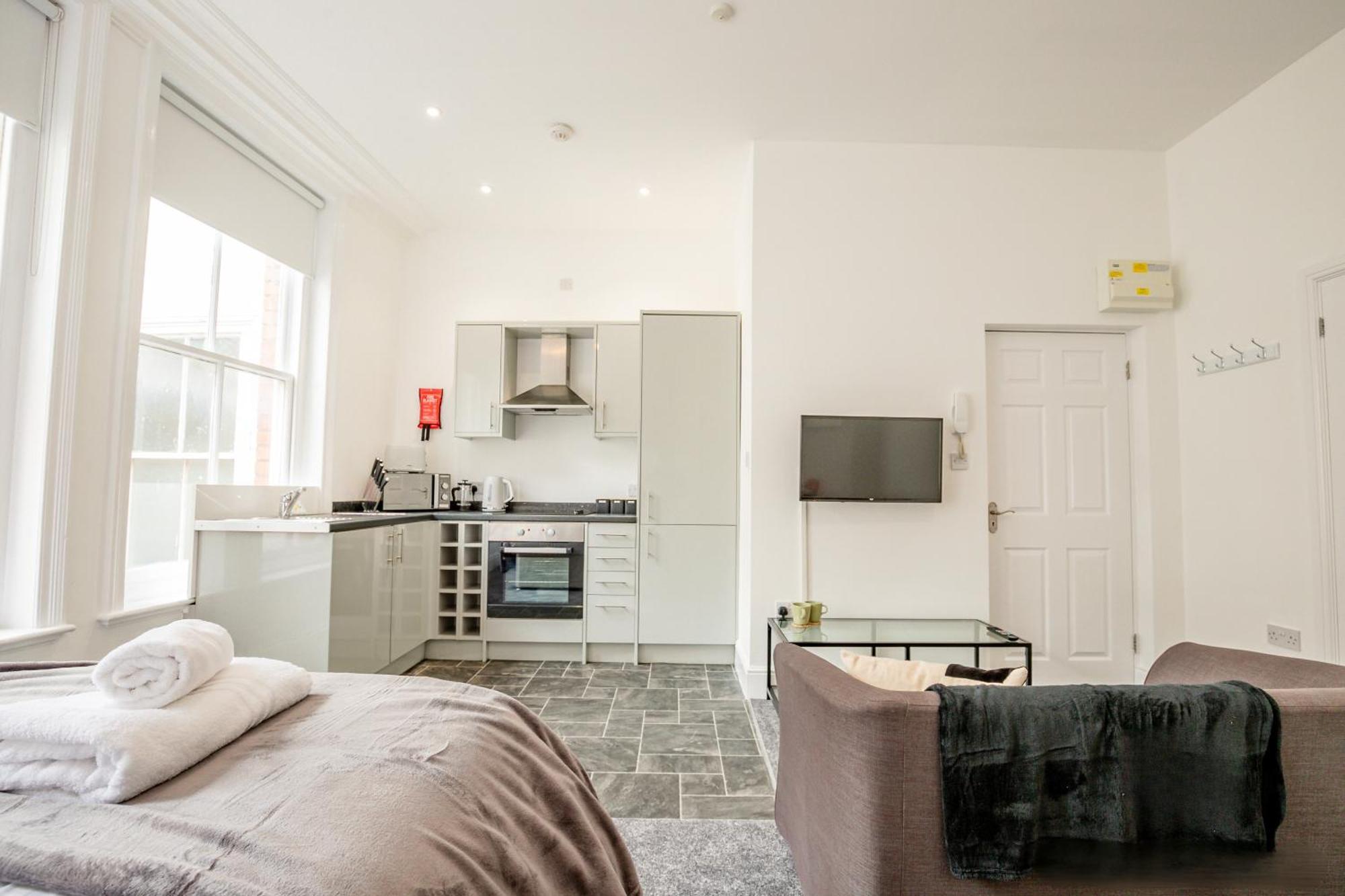 Guest Homes - The Station Studio Worcester Exteriér fotografie